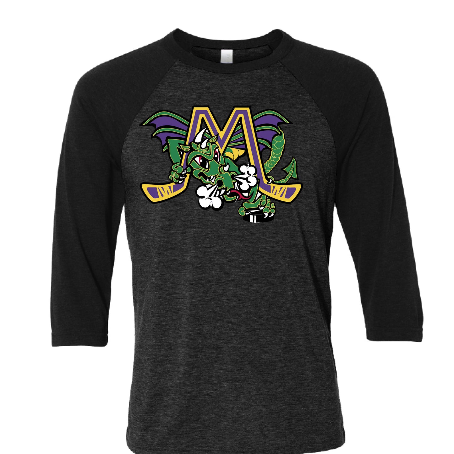 Black Heather/ Black - FRONT